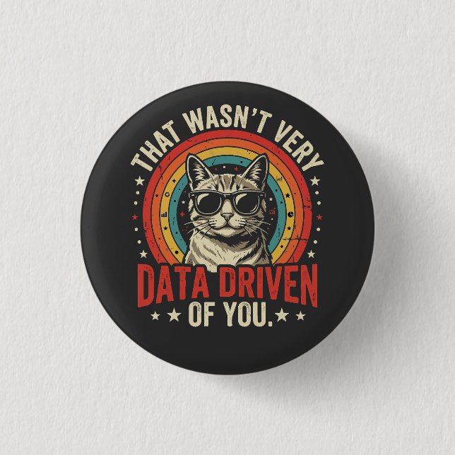 Rolig Citat om Dataanalytiker Som Inte Var Mycket  Knapp (Framsida)