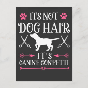 Rolig Citat om Hundfrisör Canine Valp Grooming Vykort