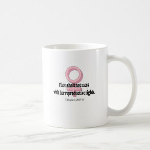 Rolig Citat om Kvinnors Rättigheter Kaffemugg