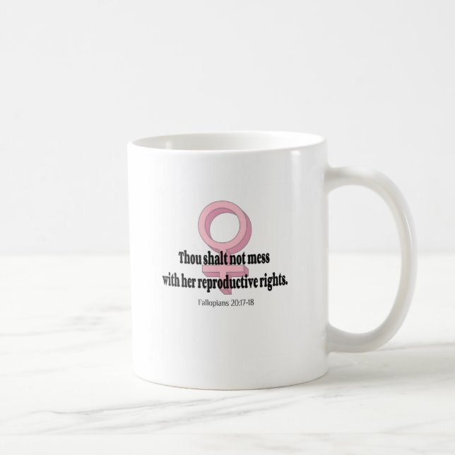 Rolig Citat om Kvinnors Rättigheter Kaffemugg (Höger)
