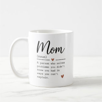 Rolig Citat om Mamma Definition Kaffemugg