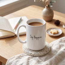 Rolig Citat Söt Present för Henne & Honom Kaffe