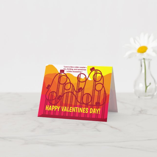 ROlig Citat VALENTINSDAGSKORT Kort (Liten växt)