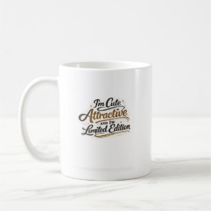 Rolig Citatdesign för Självförtroende Kaffemugg