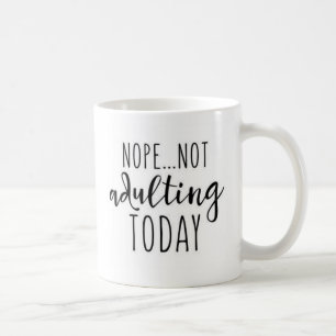 Rolig citationsteckenAdulting mugg