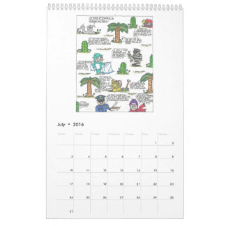 Rolig citationsteckenkalender 2016 kalender