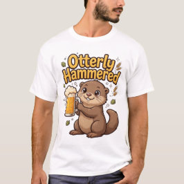 Rolig citerad berusad t-shirt