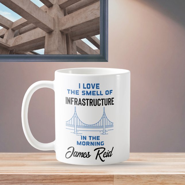 Rolig civilingenjör broingenjör kaffemugg (Skapare uppladdad)