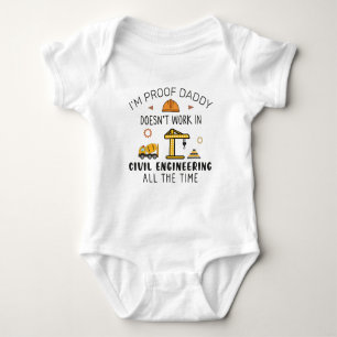 Rolig civilingenjör pappa - byggnadsarbetare t shirt