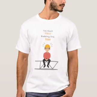 Rolig Civilingenjörs T-shirt Om Stress