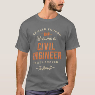 Rolig civilingenjörstitel yrke vän t shirt