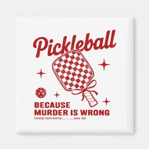Rolig Ckle Boll Outfit Kvinnor, Retro Ckleball Din Magnet