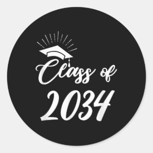 Rolig Cl Av 20 Väx Med Dig 2021 2022 Examen  Runt Klistermärke