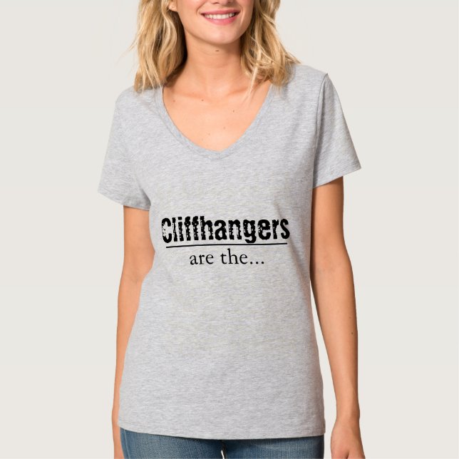 Rolig Cliffhangersskjorta T-shirt (Framsida)