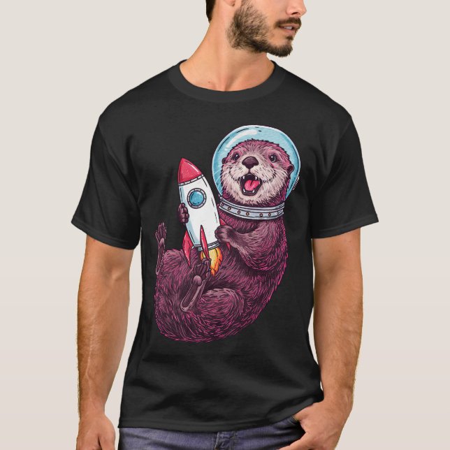 Rolig clown som fiskar efter kärlek t shirt (Framsida)
