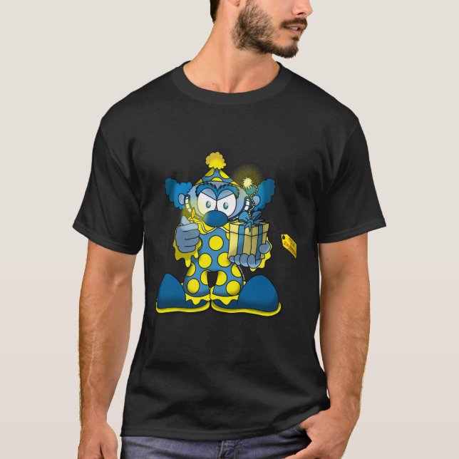 Rolig Clown Tee Shirt (Framsida)