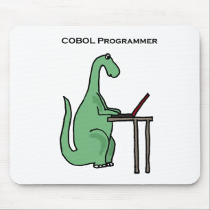 Rolig COBOL programmerareDinosaur Musmatta