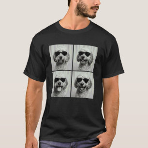 Rolig Cockapoo Älskare Söt Doodle Hund Fotobås T Shirt