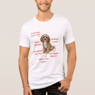 Rolig Cockapoo Anatomi - Unik Alla Hjärtans Dagspr T Shirt