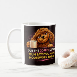 Rolig Cockapoo Kaffe Mugg | Hund Mamma Humor Mugg