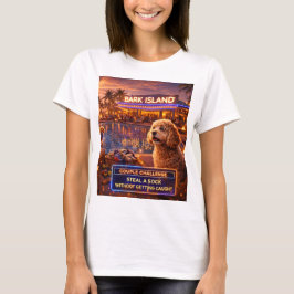 Rolig Cockapoo Love Island Stil T Shirt 