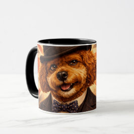 Rolig Cockapoo-present för älskare Mugg