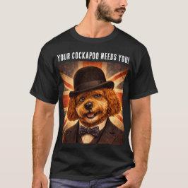Rolig Cockapoo-present för älskare T-shirt
