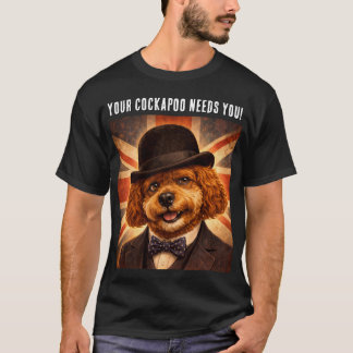 Rolig Cockapoo-present för älskare T-shirt