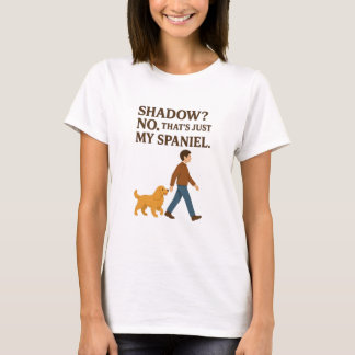 Rolig Cocker Spaniel T-shirt