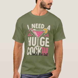 Rolig Cocktail Tröja – Jag Behöver En Stor Cocktai