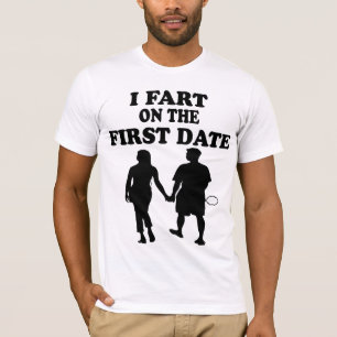 Rolig coola som jag fiser på första daterar t shirt