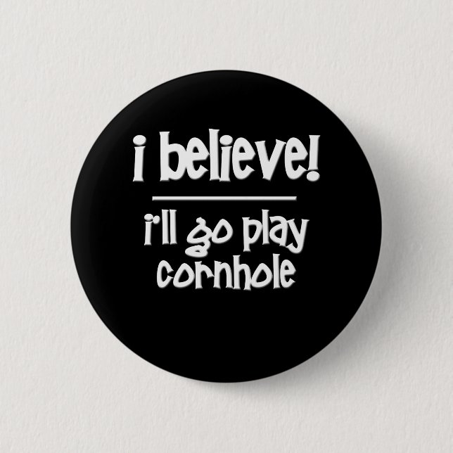 rolig Cornhole Knapp (Framsida)