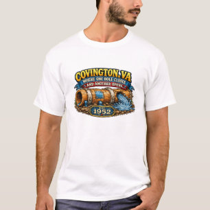 Rolig Covington Vattenlednings T-shirt