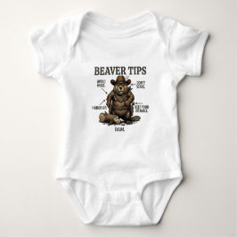Rolig Cowboy Bäver Tips Vilda Västern Vintage  T Shirt