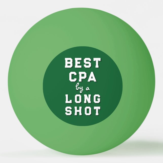 Rolig CPA-nyhet present Ping Pong Boll (Framsidan)