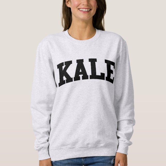 Rolig Crewneck för Kaleuniversiteten tröja (Framsida)