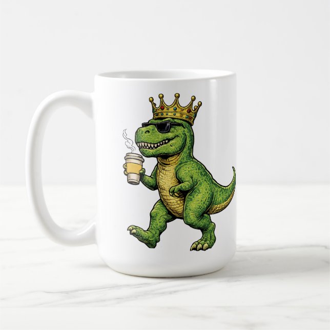 Rolig Crypto-design Kaffemugg (Vänster)