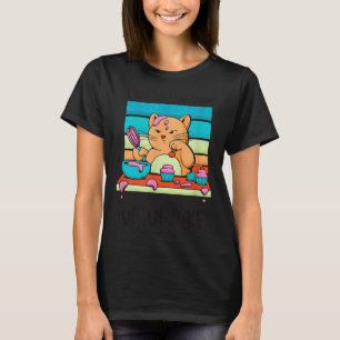 Rolig Cupcake Katt Bakning Cupcakes Sarksastisk Hu T Shirt