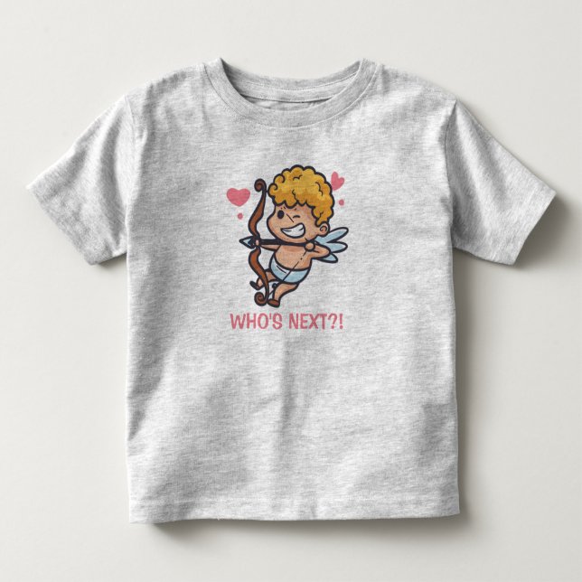 Rolig Cupidvalentin skjorta för dag | Tee Shirt (Framsida)