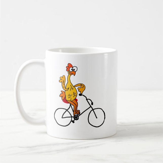 Rolig cykel för gummihönaridning kaffemugg (Vänster)