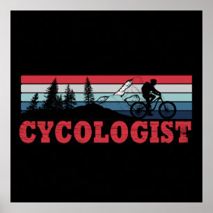 Rolig Cykel Pension - Cycologist Poster