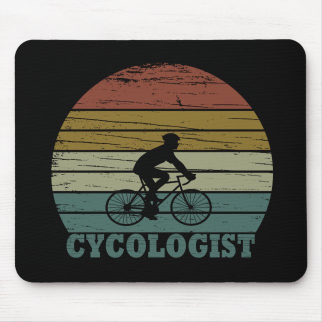 Rolig Cykel Pension - Vintage Cycologist  Musmatta (Framsidan)