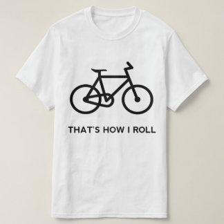 Rolig cykel tee shirt