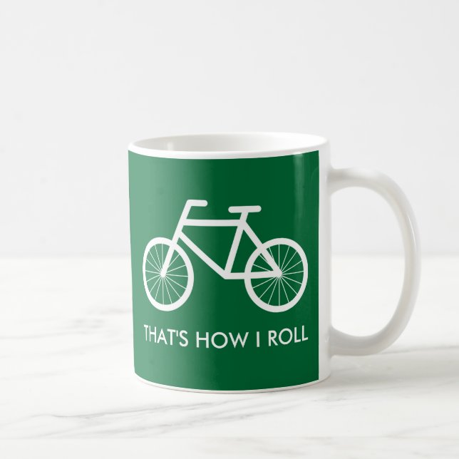 Rolig cykelmugg för cykelridningentusiaster kaffemugg (Höger)