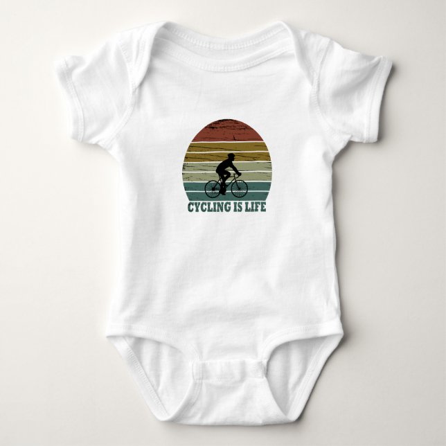 Rolig cykelsägelse t shirt (Framsida)
