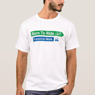 Rolig cykla T-skjorta Tee Shirt