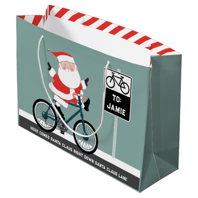 Rolig cyklist jul (Baksidan Vinklad)