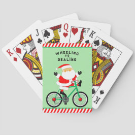 Rolig cyklist jul casinokort