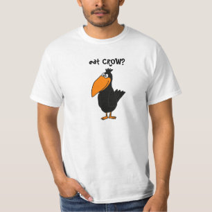 Rolig CZ äter kråkaskjortan T-shirt