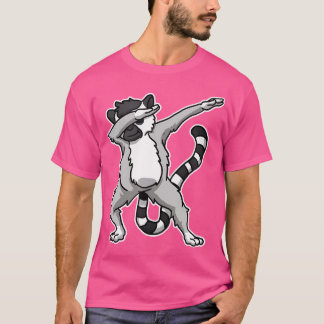 Rolig Dabbig Lemur Dab Dans Coola Lemur Älskare T Shirt